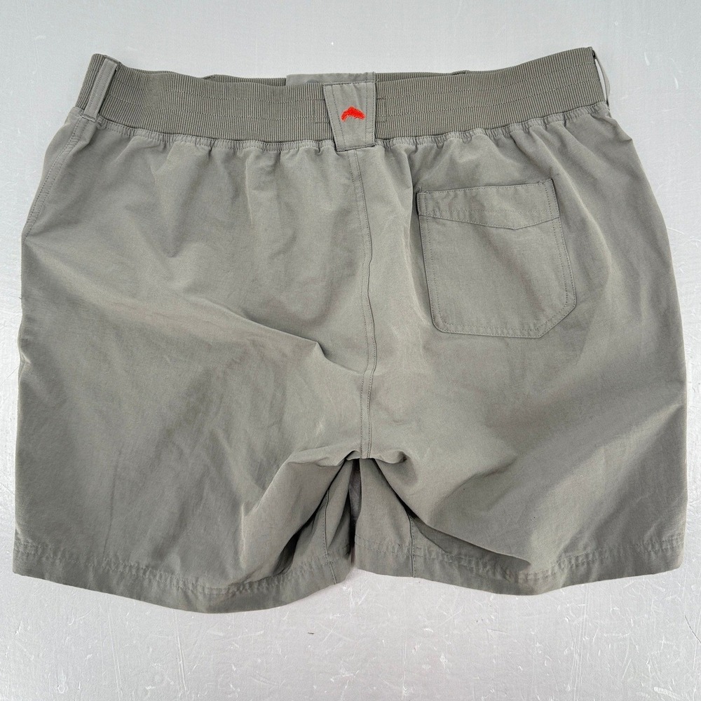 Simms Drifter Fishing Products Womens Gray Stretch Fishing Hiking Shorts XL - Picture 6 of 12